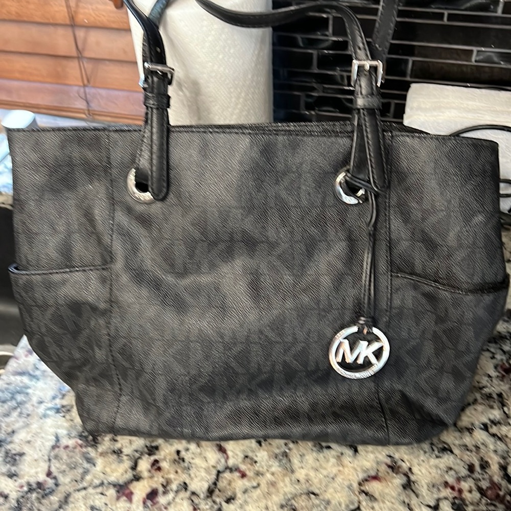 Michael Kors black shoulder bag
